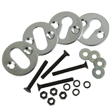 Raider Chrome Plated Wheel Chock 19-610